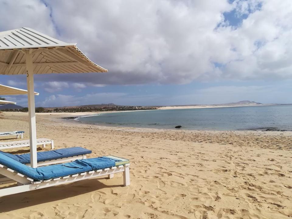 Villa Sea View House, Praia De Chaves, Boa Vista, Cape Verde, Free Wi-Fi Rabil Exterior foto